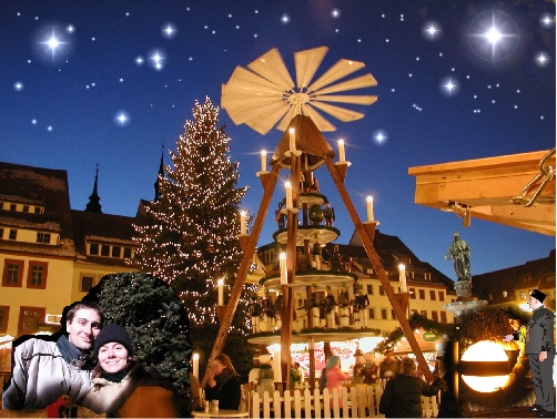 Weihnachtsmarkt in der Bergstadt
