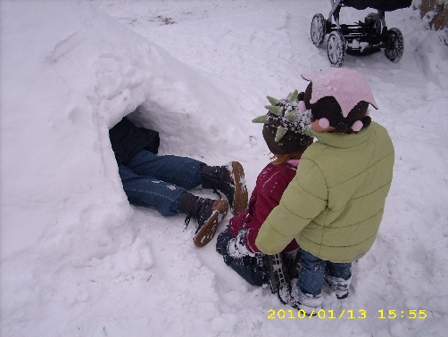 Schneehöhle