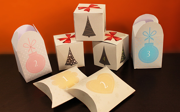 Adventskalender zum Befüllen