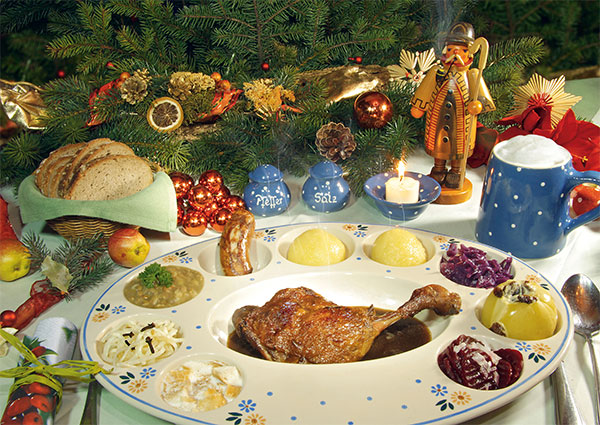 Traditionelles Heiligabendgericht „Neinerlaa“